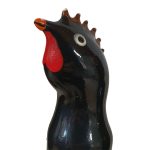 CONDOMERIE - Rankomis dekoruoti prezervatyvai Black Rooster