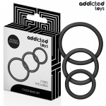 ADDICTED TOYS - Silikoninių žiedų rinkinys 2 modelis