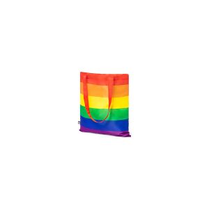 PRIDE - Vaivorykštės Vėliavos Drobės Krepšys