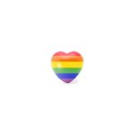 PRIDE - Antistresinis LGBT Širdies Formos Kamuolys