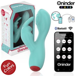 ONINDER CUTE - G-taško ir klitorio vibratorius su triušiuku