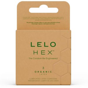 LELO - Ekologiškų prezervatyvų dėžutė (3 vnt.)