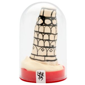 CONDOMERIE - Rankomis dažyti prezervatyvai Pizos bokštas