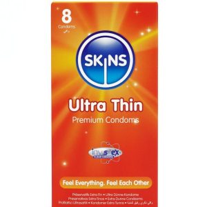 SKINS - Ultra Ploni Premium Prezervatyvai 8 vnt.