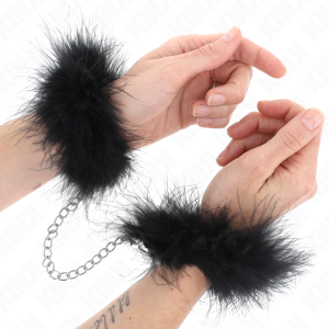 KINK WRIST RESTRAINT - Mini Plunksninės Antrankiai