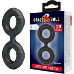 CRAZY BULL - Dvigubas Silikoninis Žiedas 19