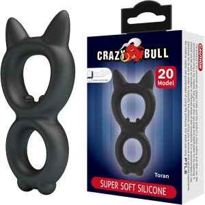 CRAZY BULL - Toran dvigubas silikoninis žiedas 20