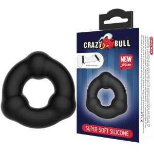 CRAZY BULL - Super minkštas silikoninis žiedas su iškilumais