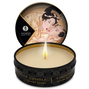 SHUNGA - VANILINĖ MASAŽO ŽVAKĖ 30 ML