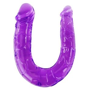 BAILE Dvigubas Dildo - Lankstus Levandų