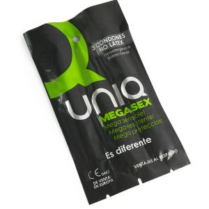 UNIQ - Megasex Be Latekso Prezervatyvai 3 vnt.