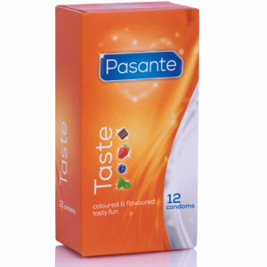 PASANTE - Prezervatyvai Skoniais 12 vnt.