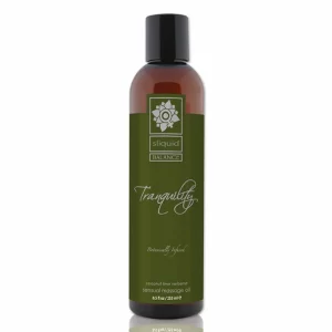 Sliquid Masažo Aliejus 255ml - Kokosas, Laimas, Verbenos