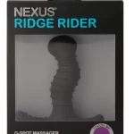 Nexus Ridge Rider Plus Juodas Silikoninis Masažuoklis