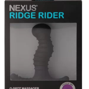 Nexus Ridge Rider Plus Juodas Silikoninis Masažuoklis