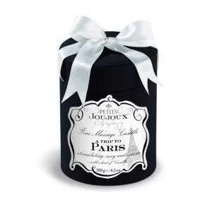 Petits Joujoux Masažo žvakė - Vanilė ir Santalmedis 190g