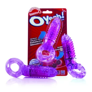 The Screaming O Oyeah Vibrating Ring Purple