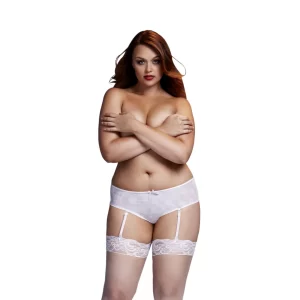 Baci Rose Boyshort Kelnaitės su Nuimamomis Petnešomis