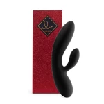 FeelzToys Lea Black Glitter Dual-Motor
