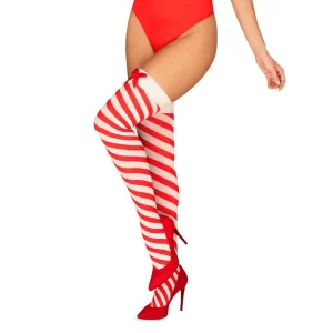 Obsessive Kissmas Pėdkelnės Raudonos L/XL