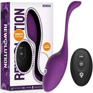 REWOLUTION - REWOVO Kiaušinio Vibratorius su Nuotoliniu Valdymu
