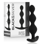 BLACK&amp;SILVER - Rupert Analiniai Karoliukai 10 cm
