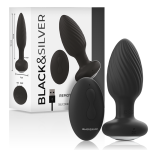 BLACK&amp;SILVER - WELLS SILIKONINIS ANALINIS ROTATORIUS NUOTOLINIS