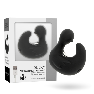 BLACK&SILVER - DUCKYMANIA ĮKRAUNAMAS SILIKONINIS ANTSNAPS