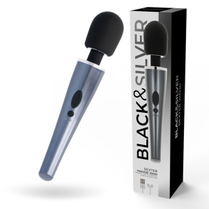 BLACK&SILVER - DEXTER Masažo Wand