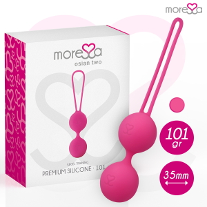MORESSA - OSIAN Dvi Silikoninės Kamuoliukai