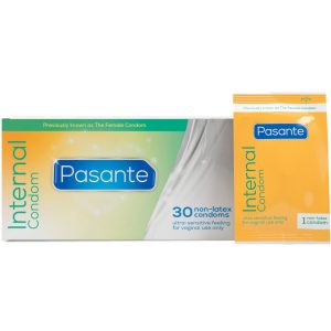 PASANTE - Vidiniai prezervatyvai 30 vnt.