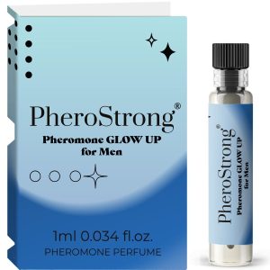 PHEROSTRONG - GLOW UP PHEROMONE KVEPALAI VYRAMS 1 ML