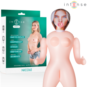INTENSE DOLLS - Nicole pripučiama lėlė