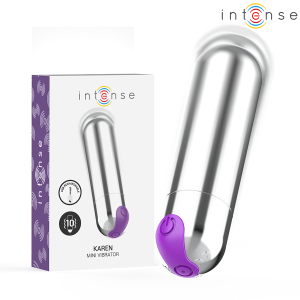 INTENSE - KAREN MINI VIBRATORIUS SIDABRINIS