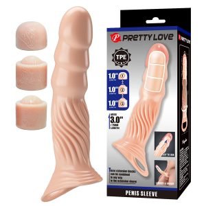 PRETTY LOVE - Tekstūruota Penio Įmautė su Pratęsimais