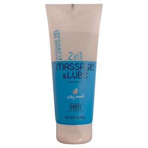 HOT - Masažo ir slydimo gelis 2in1 Silky Touch