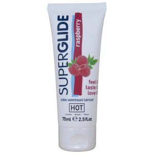 HOT - Superglide Valgomas Lubrikantas Avietės 75ml