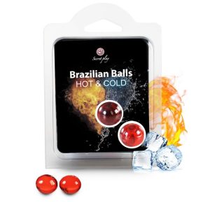 SECRETPLAY Brazilijos kamuoliukai šiluma ir šaltis