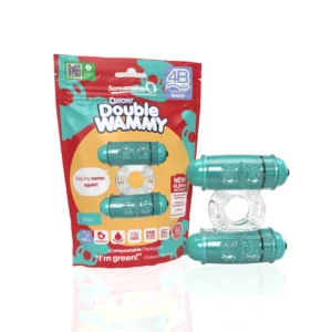 The Screaming O 4B Double Wammy Kiwi – dual motor žiedas