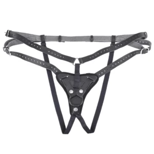 Sportsheets Aurora High Waisted Harness Black