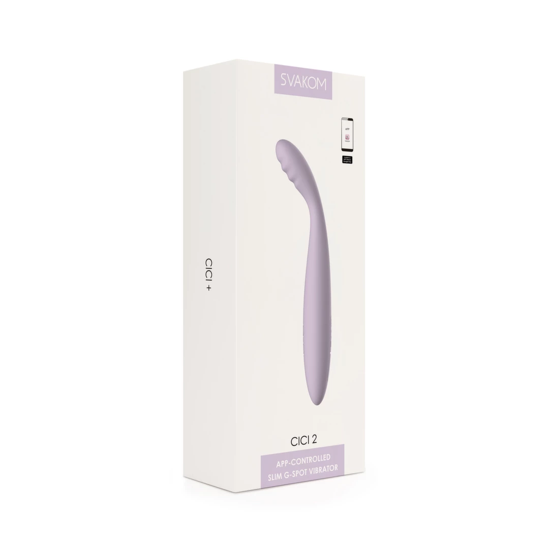 Svakom Cici 2 Lavender – silikono vibratorius - Image 8