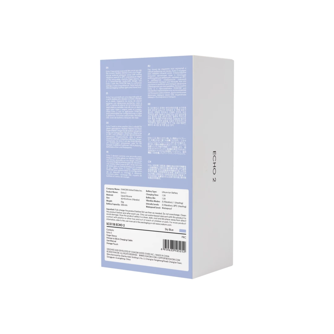 Svakom Echo 2 Sky Blue - Image 10