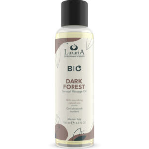 Intimateline Luxuria Dark Forest masažo aliejus, 100 ml