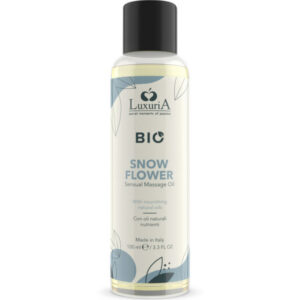 Intimateline Luxuria Snow Flower masažo aliejus, 100 ml