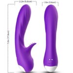 ARMONY Romance vibratorius su stimuliatoriumi, violetinis