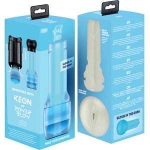 KIIROO FeelGlow tamsoje šviečiantis masturbatorius