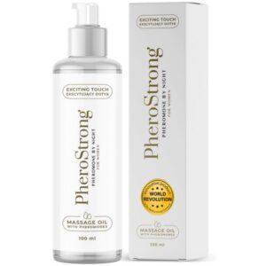 Pherostrong By Night masažo aliejus su feromonais, 100 ml