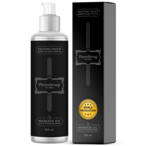Pherostrong masažo aliejus vyrams su feromonais, 100 ml