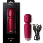 ROCKS-OFF Mini įkraunamas masažuoklis Azalea Red