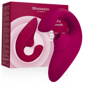 WOMANIZER Blend Rabbit vibratorius, rožinis